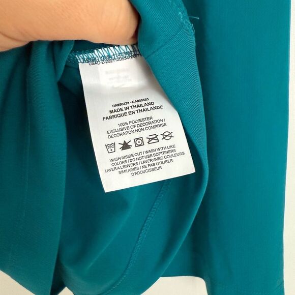 Nike Men's Teal Polo Shirt - Picture 6 of 6